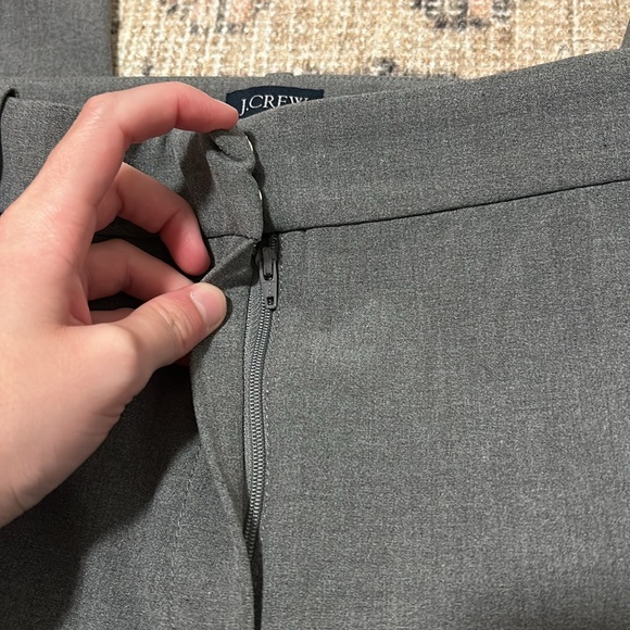 J. Crew Ruby Crop Pant in Gray - Picture 4 of 12